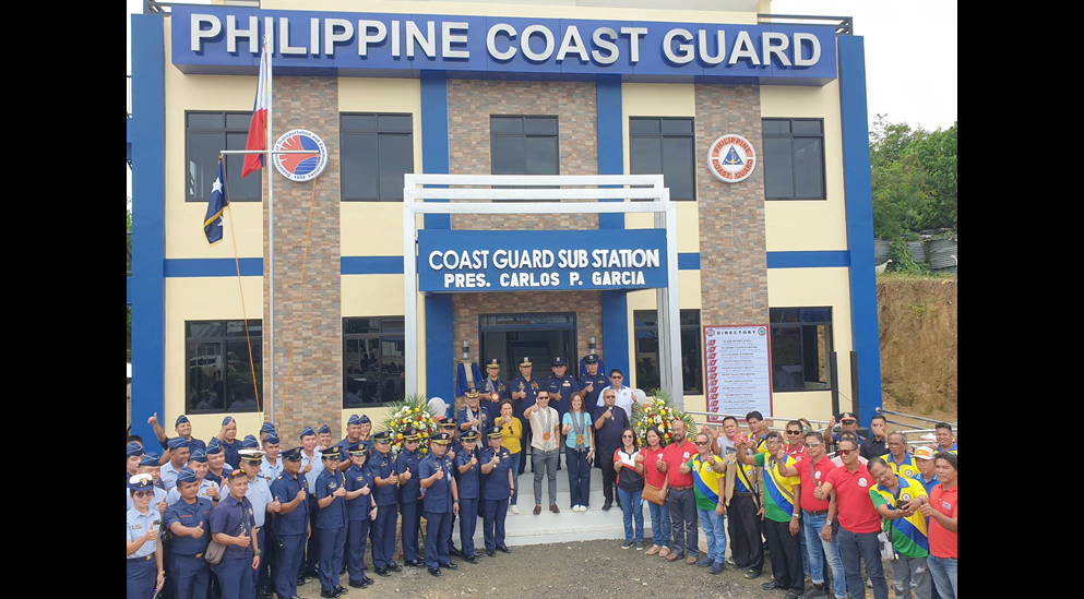 Modern Coast Guard Substation Launched In Pitogo Philippine Daily Post