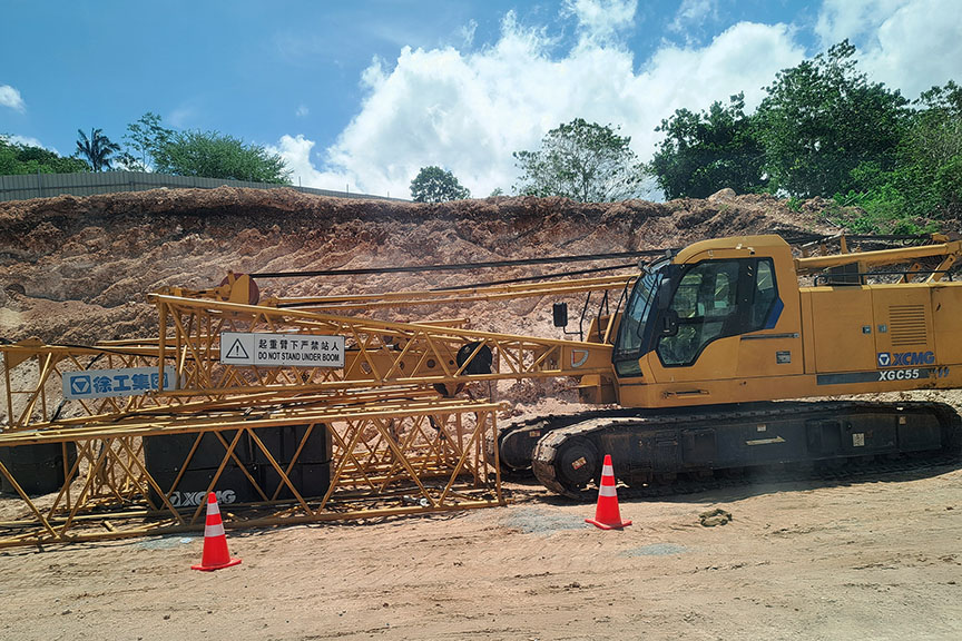 Construction works for Samal-Davao bridge now in full swing ...