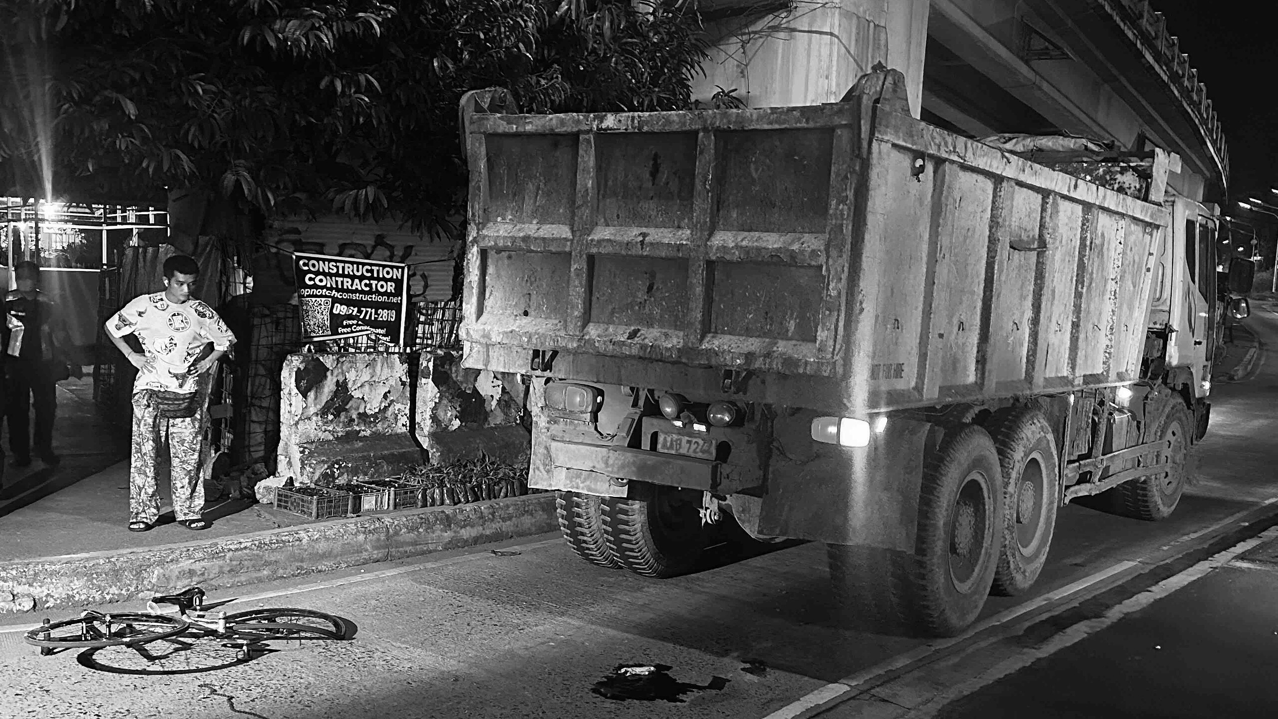 Teen cyclist killed in dump truck crash on C5 Road Extension in QC ...