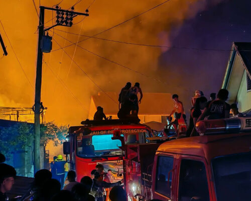 Damaged Footbridges Hinder Bongao Fire Rescue Efforts