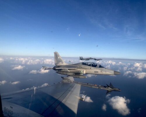 PAF, PACAF hold bilateral air patrol in West PH Sea
