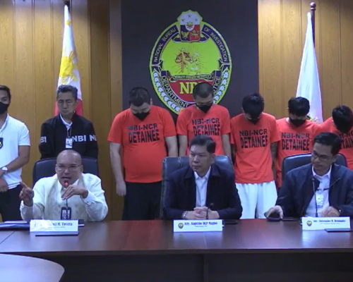 NBI arrests 8 Chinese for illegal detention, alleged POGO hub
