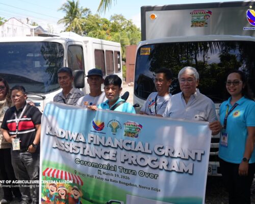 DA grants P7-M KADIWA financial aid to Nueva Ecija town coops , Punto! Central Luzon