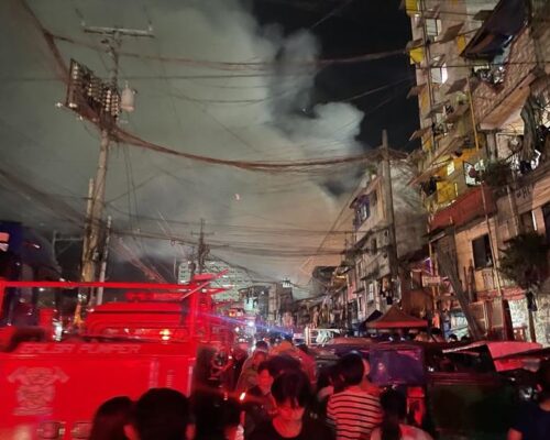 About 200 families affected by Pandacan, Manila fire