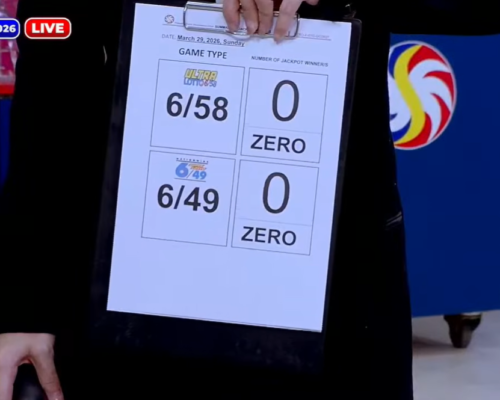 PCSO: 6/49 prize now at P151M with no jackpot prize winners in March 29 draws