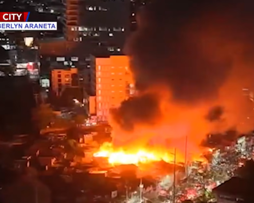 QC fire leaves 4,000 families homeless; 1 dies due to heart attack