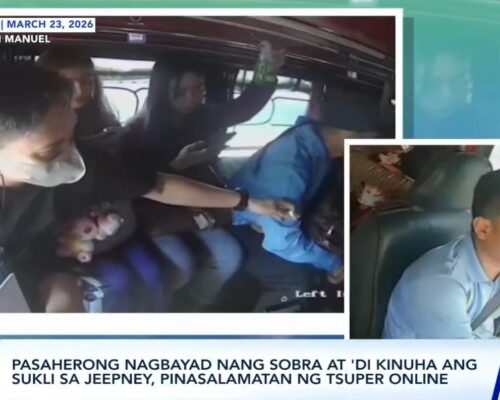 Jeepney passenger in QC pays P200 to aid driver as oil prices surge