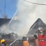 Fire hits residential area in Sta. Ana, Manila