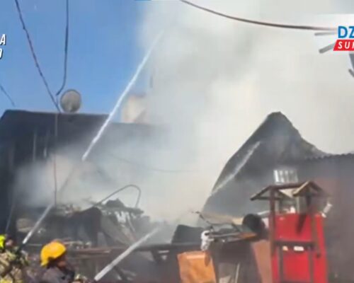 Fire hits residential area in Sta. Ana, Manila