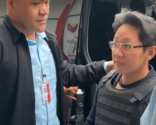 Curlee Discaya brought to hospital for shoulder surgery