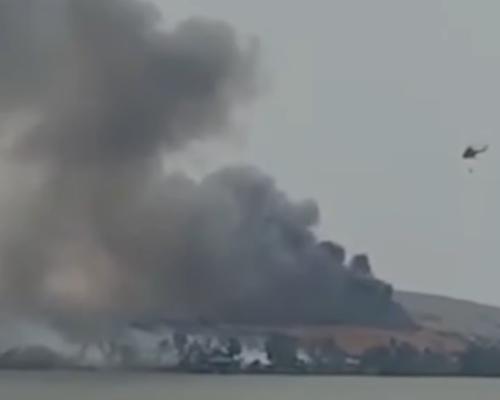 Public warned vs air pollutants as EMB assesses effects of Navotas landfill fire