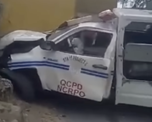 QC police nabs driver in fatal Payatas police mobile crash