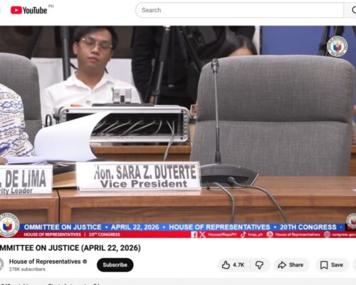 VP Sara’s Husband Takes Legal Action Against Lawmakers and Officials