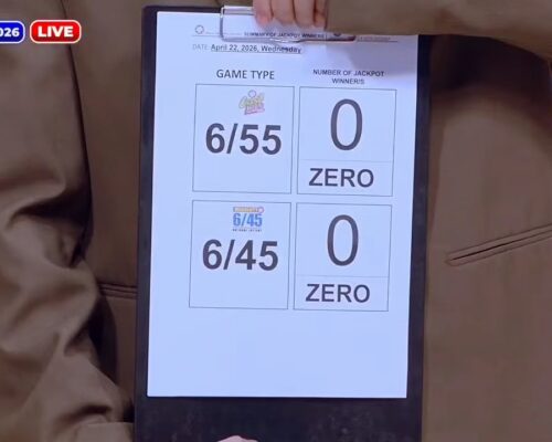 No winners of major lotto jackpot draws on April 22, 2026