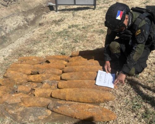 PNP recovers old bombs at NAIA
