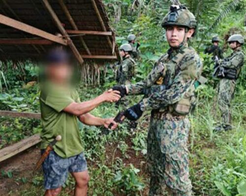 Nearly 500 NPA rebels, supporters neutralized