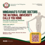 UP Mindanao Introduces Medicine Program to Address Doctor Shortage in the Region