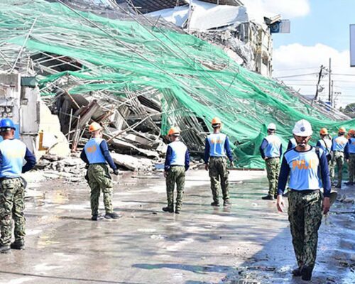26 rescued from collapsed building in Pampanga
