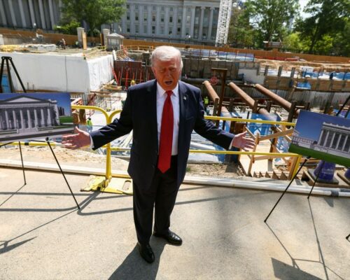 FACTBOX-Trump undertakes sweeping makeover of White House and Washington