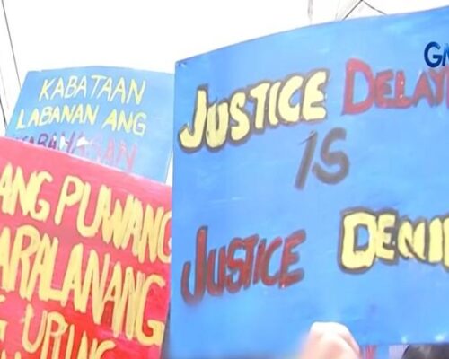 Students protest alleged teacher sexual harassment incidents at Parañaque school
