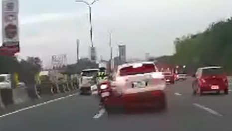 NAPOLCOM condemns hit-and-run involving HPG cop along SLEX; LTO vows action vs SUV driver