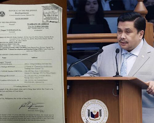 Jinggoy Estrada ordered arrested for plunder