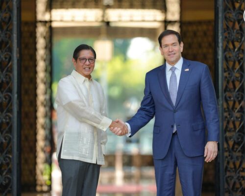 Marcos welcomes Rubio for ASEAN ministerial meetings in Manila