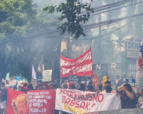 DENR denies releasing pesticide gas during QC protest