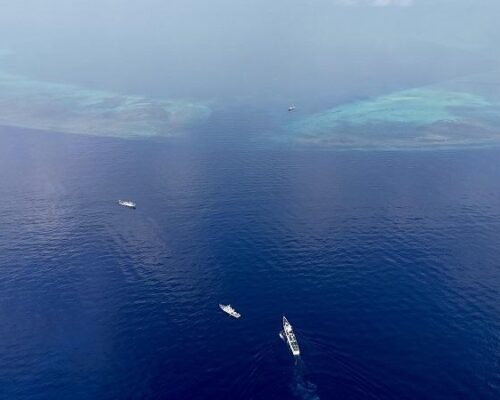 China says it blocked Philippine vessels near Scarborough Shoal