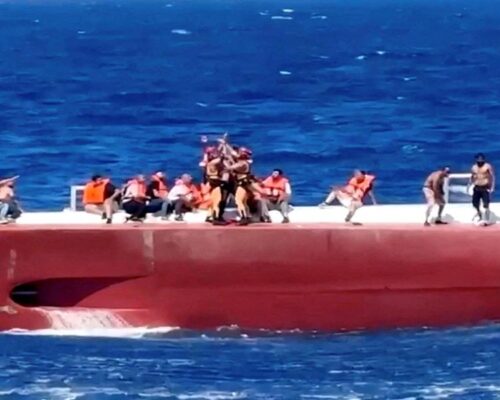 At least eight die, 18 missing after ferry capsizes off North Cyprus
