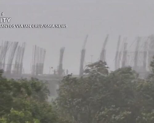 Sandstorm? Gust front spotted near Senate building in Pasay City