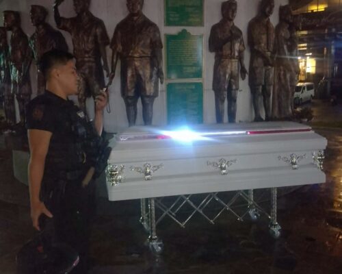 LOOK: Caskets found in different parts of Metro Manila