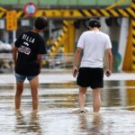 Japan’s record rains strand thousands at Narita airport; kill eight