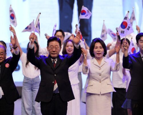 South Korea president proposes talks with North to formally end Korean War