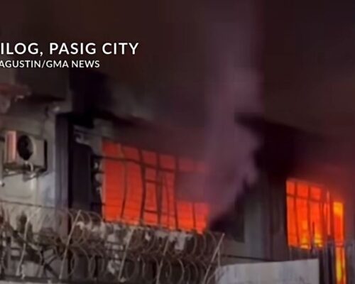 Fire breaks out at Pasig warehouse