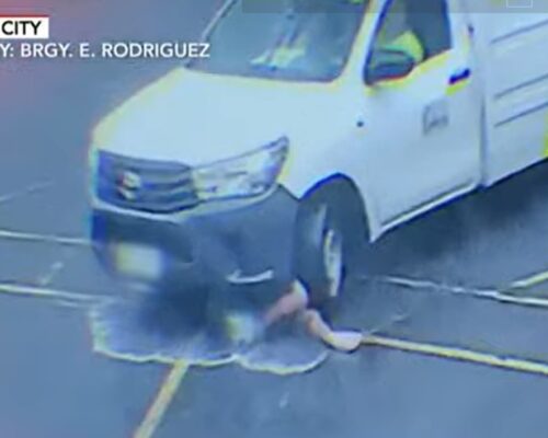 Driver flees after pickup drags 12-year old boy inside parking lot in QC