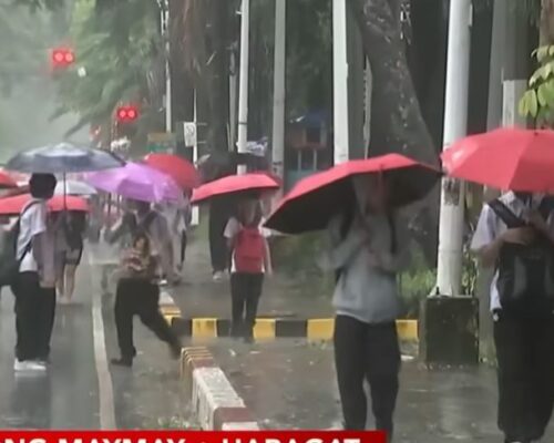 Maymay, Habagat disrupt classes, flood parts of NCR