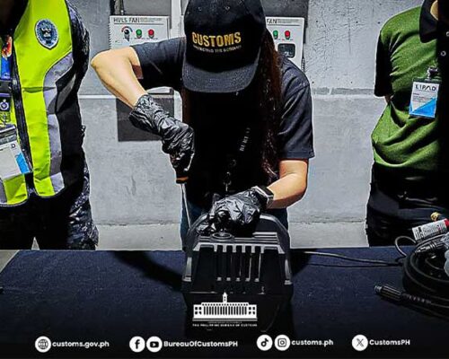 P6.29-M shabu seized in Clark Port: Customs
