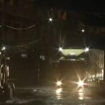 Some flooded QC roads thwart light vehicles; only big trucks go through