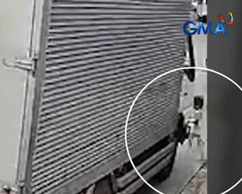 2-year-old boy escapes death after getting hit by closed van in North Caloocan
