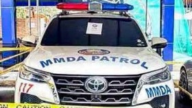 LTO revokes license of driver operating vehicle with unauthorized MMDA markings