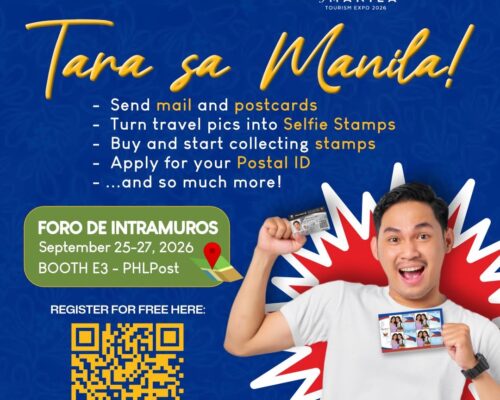 Philippine Postal Corporation (PHLPost) services available at ‘My Manila Tourism Expo 2026’