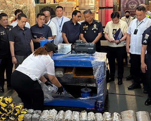 Customs seizes P496.4M shabu hidden inside machine from Mexico